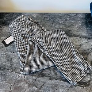 Brand New B&W Houndstooth Trousers